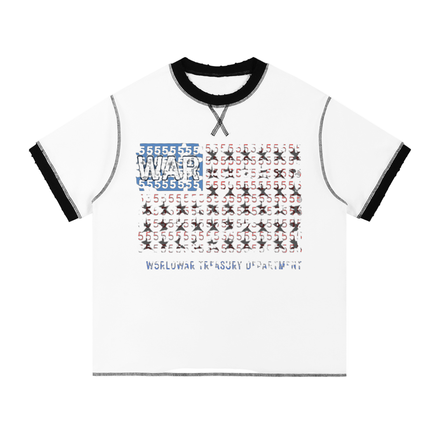 WAR PATRIOT DISTRESSED TEE